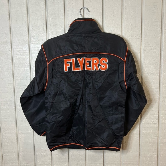Reebok NHL Philadelphia Flyers Boys Full Zip Jacket, size Medium (10-12). - Picture 4 of 7